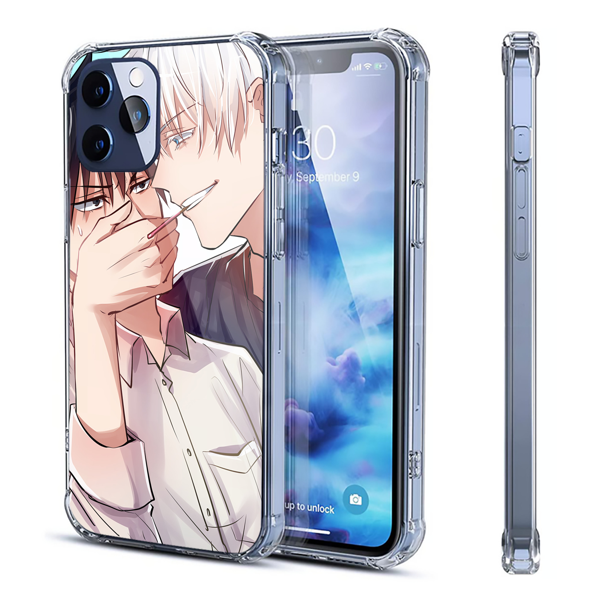 （画像用） SPY×FAMILY间谍家家酒 【iPhone 12シリーズ対応】透明スマホケース（クリアソフトケース）
